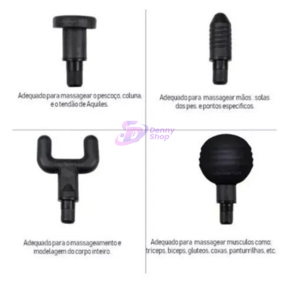 Massageador Elétrico Alta Frequência Profissional Muscular DS