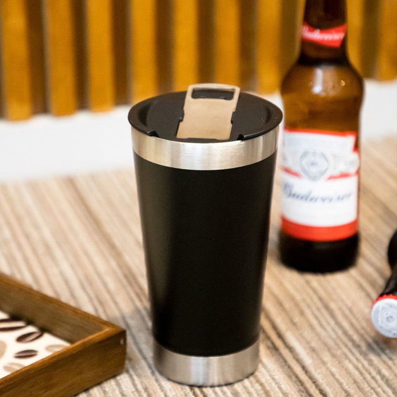 Copo Térmico Abridor Inox Quente Gelado