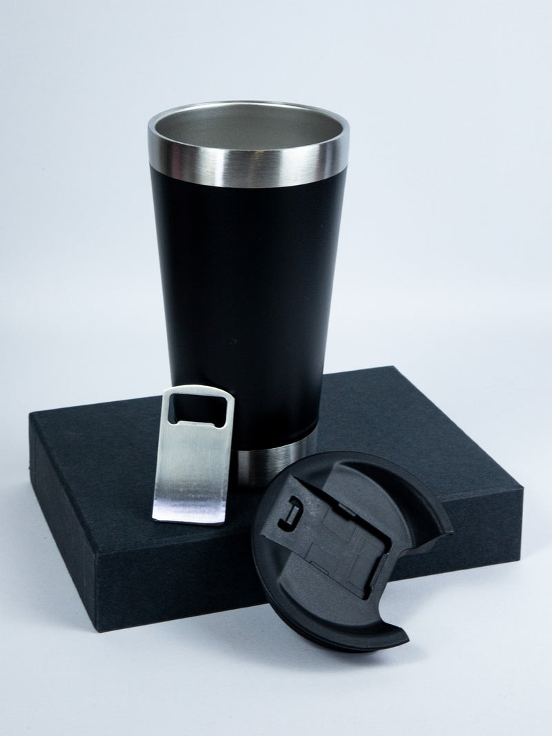 Copo Térmico Abridor Inox Quente Gelado