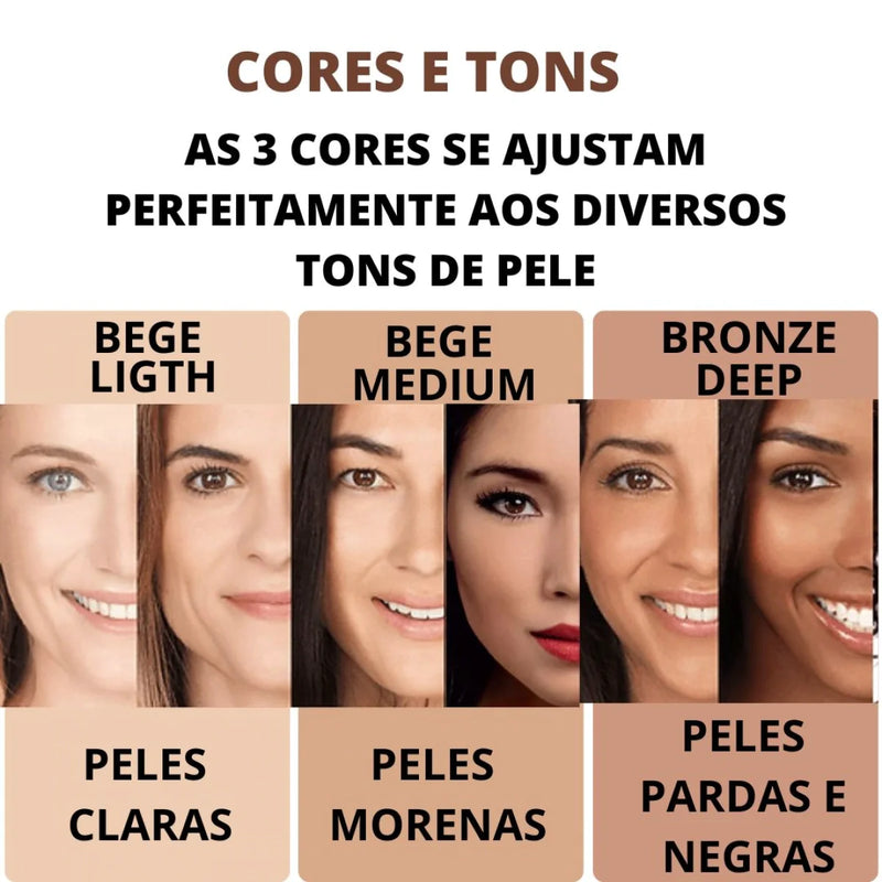 Base Corretiva Pele Perfeita - (Frete Grátis)