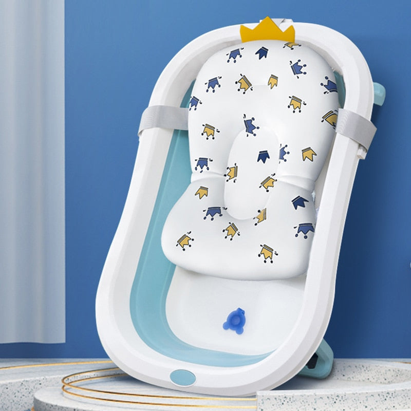 Assento Ajustável para Banheira do Bebê Branco